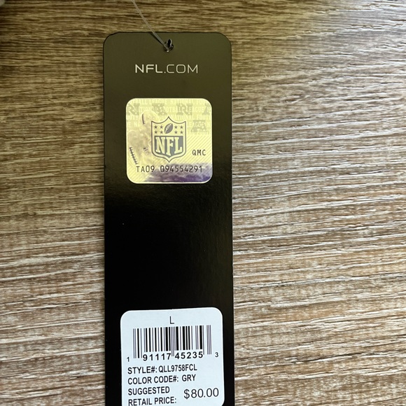 Cleveland browns mock neck sweatshirt. Quarter zip. Large. New with tags - Picture 6 of 7